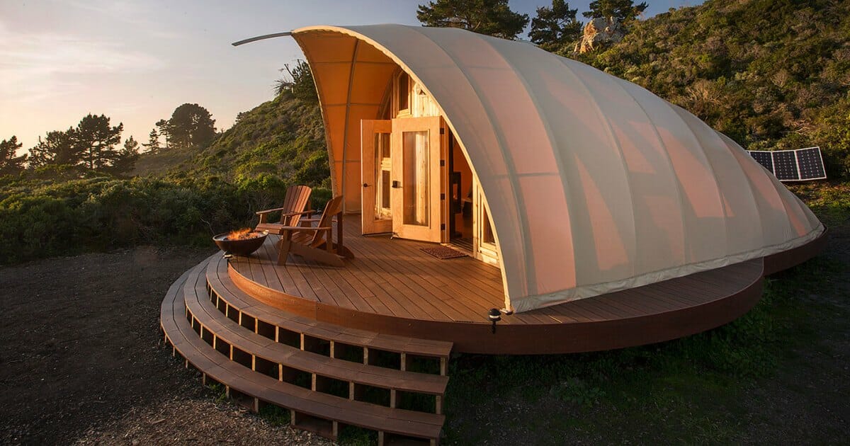 This 1,000-square-foot luxury tent costs more than some houses