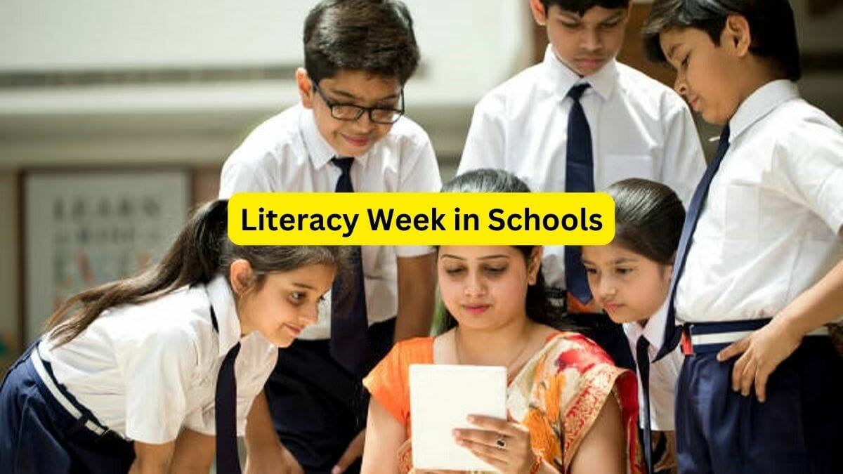 Literacy week schedule