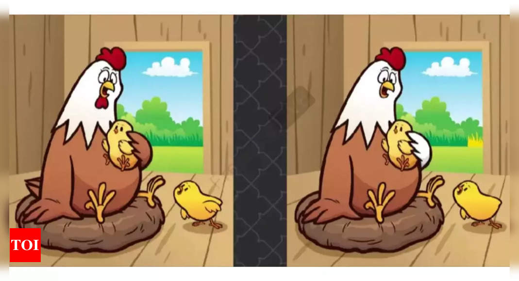 Brain Teaser: You are a genius if you can spot 5 differences in these images in 15 seconds