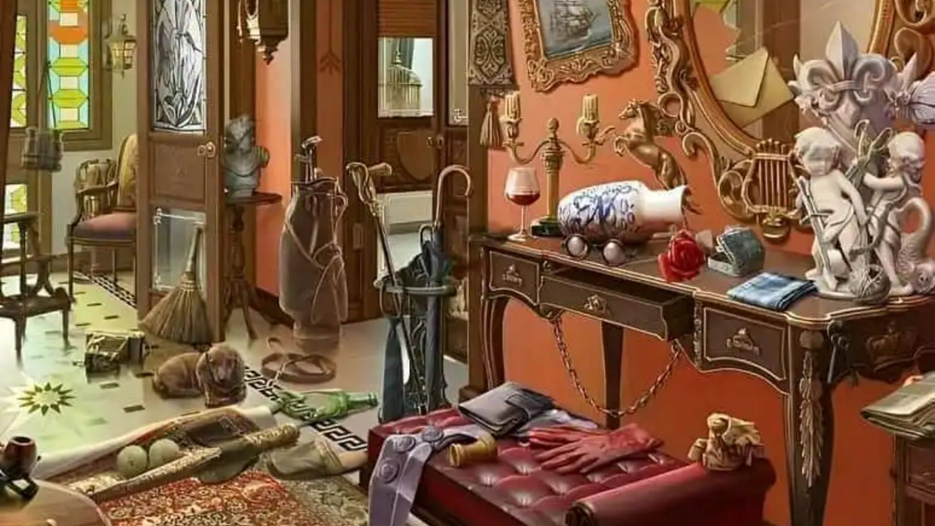 You have 20/20 vision if you can spot the cat hiding in the living room in just 8 seconds