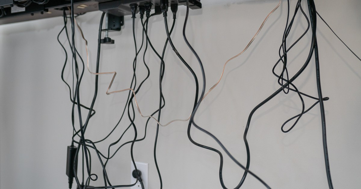 6 cable management tips to keep your tech looking tidy