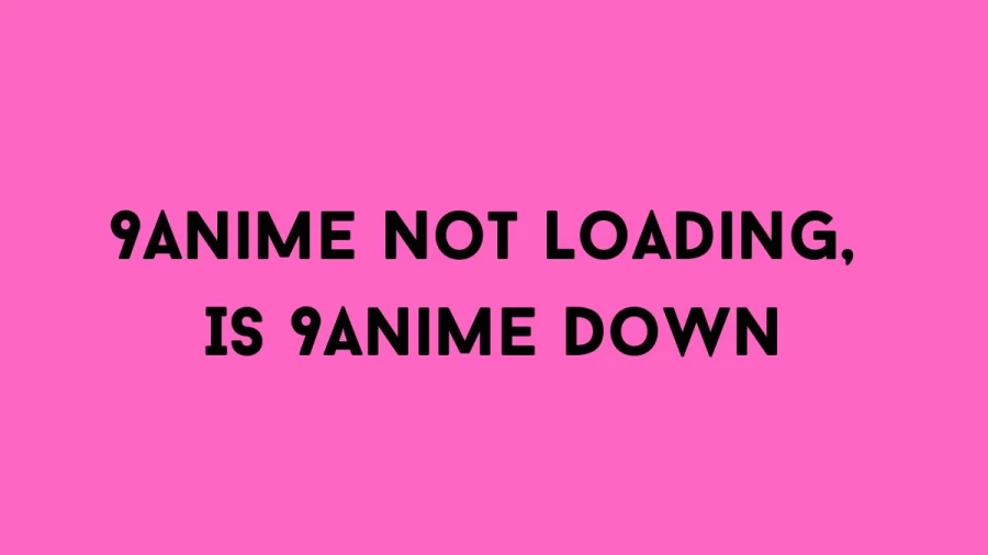 9anime Not Loading, Is 9anime Down? How To Fix 9anime Not Loading Or Working?