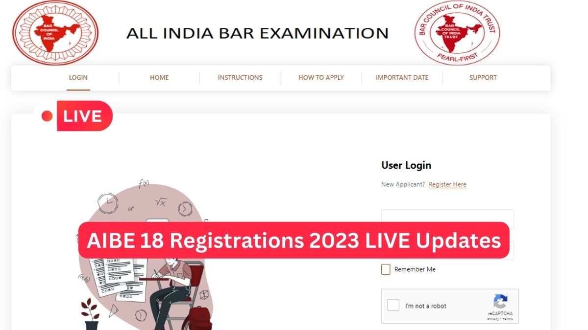 AIBE Registration 2023 Live Updates