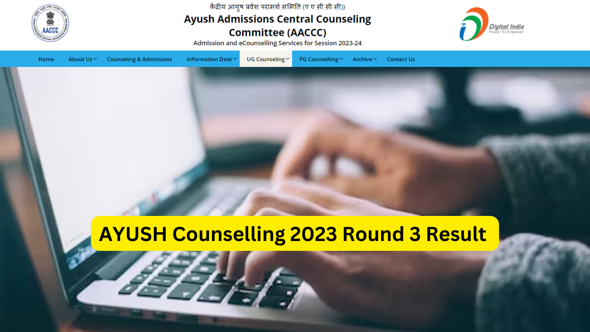 AYUSH NEET UG Counselling 2023