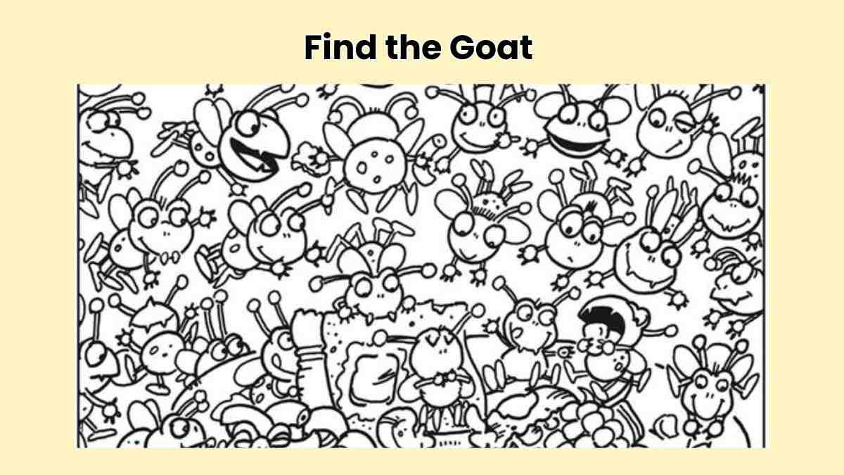 Do You See A Goat Here?