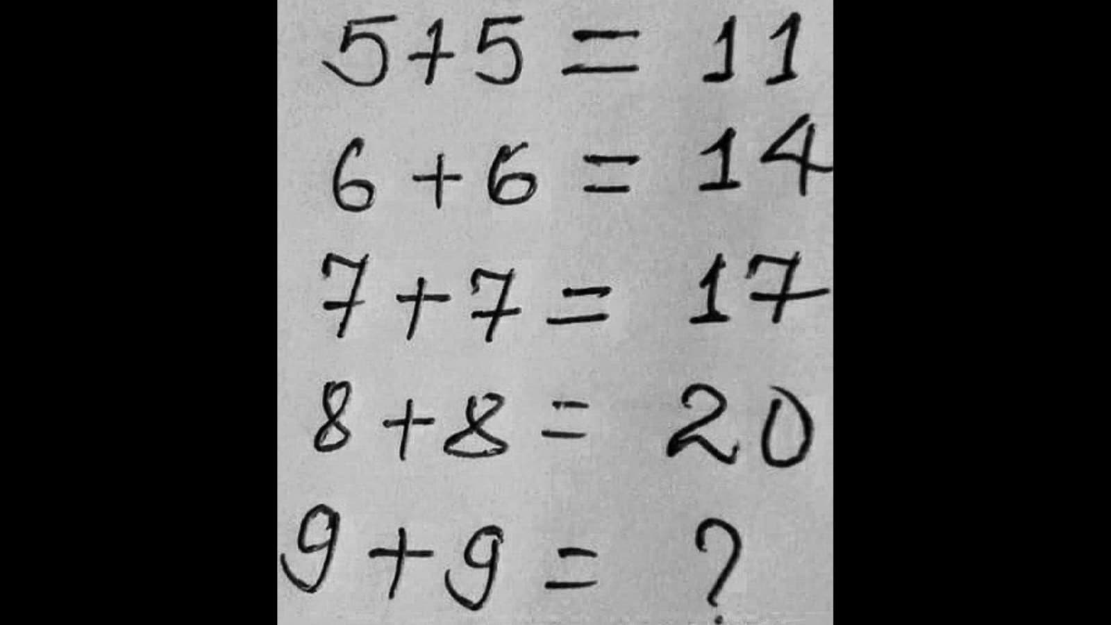 Are you a puzzle master? Try solving this maths brain teaser