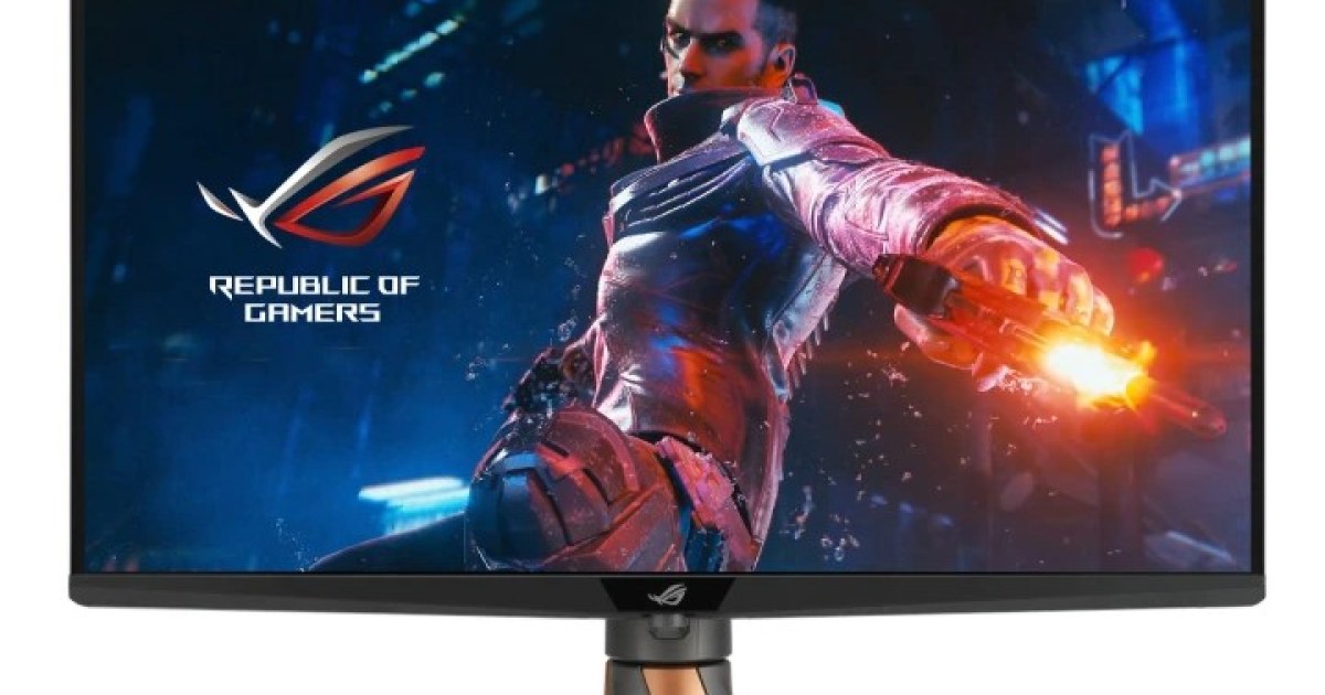 Asus’ 4K, 32-inch mini-LED gaming monitor might hit the perfect sweet spot