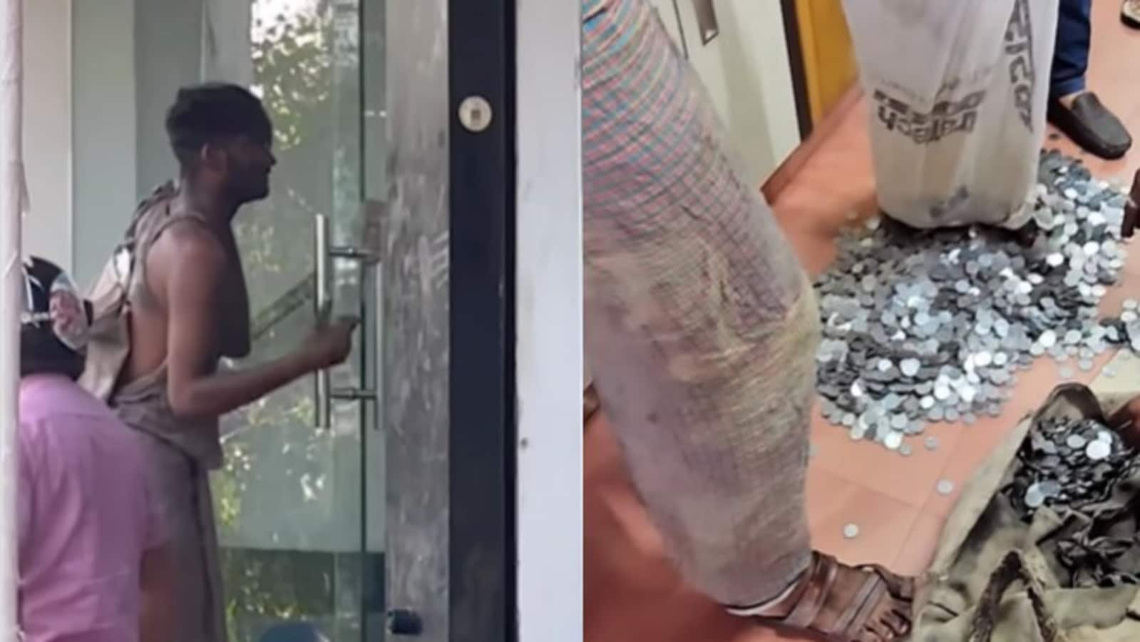 'Beggar' buys an iPhone 15 with a sack full of coins. Watch