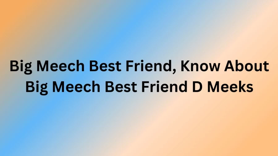 Big Meech Best Friend, Know About Big Meech Best Friend D Meeks