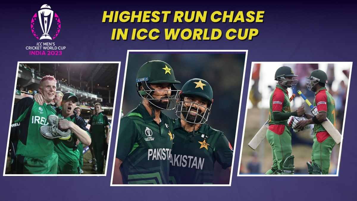 Highest Run Chase in ICC ODI World Cup History