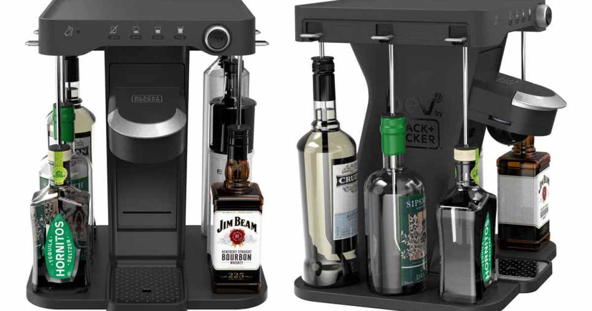 Black & Decker enters the cocktail-machine market with the Bev