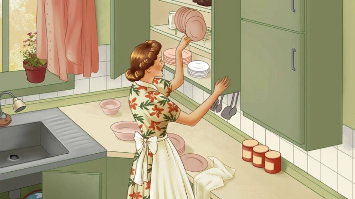 Can You Spot 5 Mistakes Hidden Inside the Kitchen Picture in 11 secs?