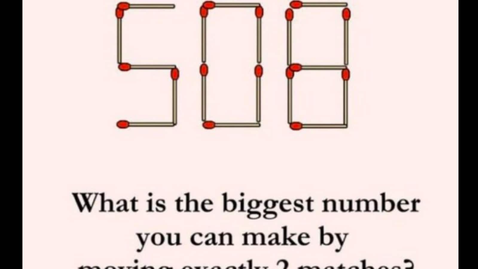 Brain Teaser: Is your logical reasoning good enough to solve this puzzle?