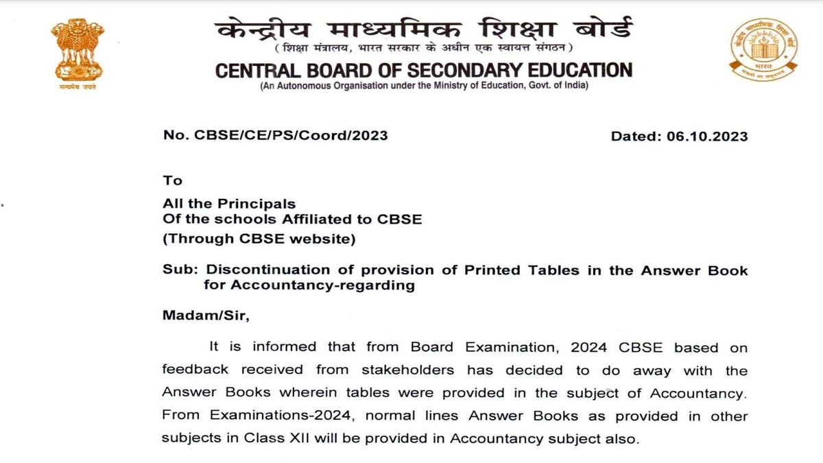 CBSE Board Exam 2024 Updates