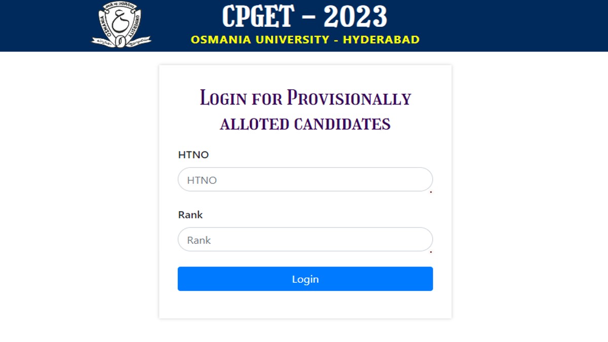 CPGET 2nd Phase Seat Allotment Result 2023