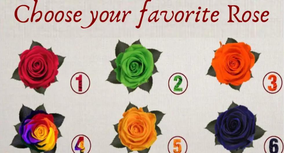 Choose your favorite rose to know everything about your personality