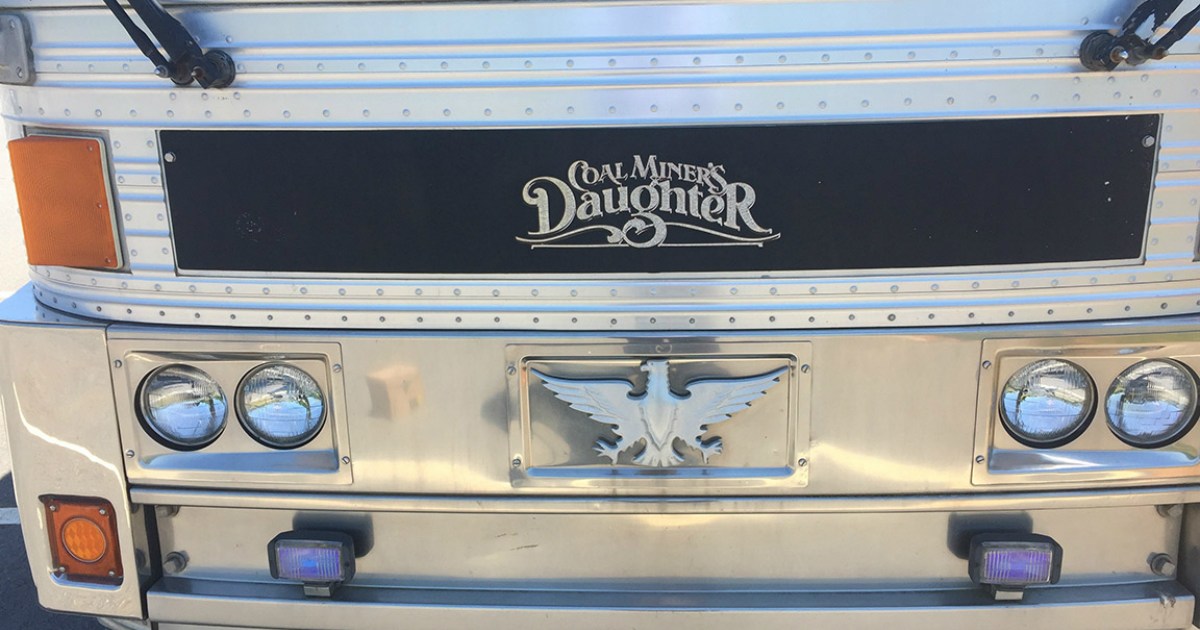 Coal Miner’s Daughter’s iconic Eagle tour bus up for sale on eBay