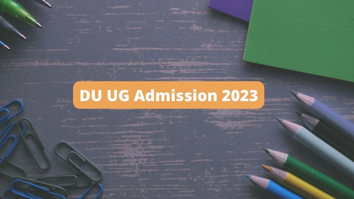 DU UG Admission 2023