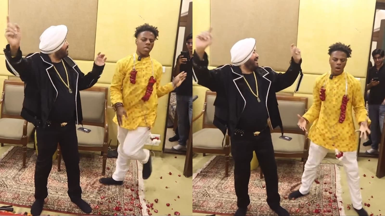 Daler Mehndi and IShowSpeed dance to Tunak Tunak Tun. Watch