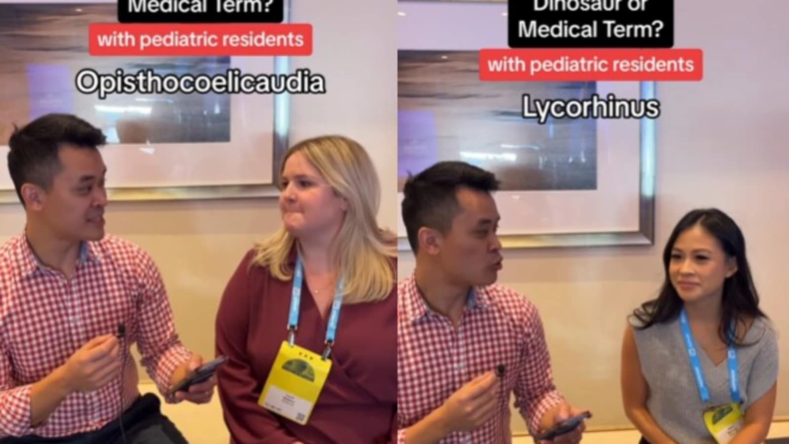 Dinosaur or medical term: Quiz session with doctors turns hilarious