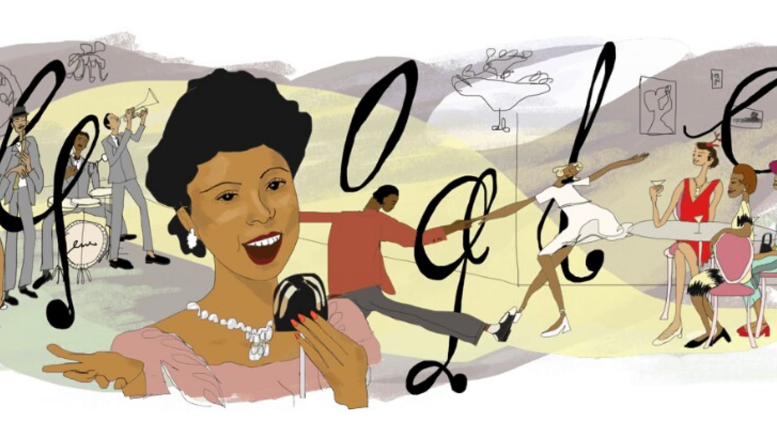 Google Doodle celebrates jazz icon Adelaide Hall, on her 122nd birth anniversary