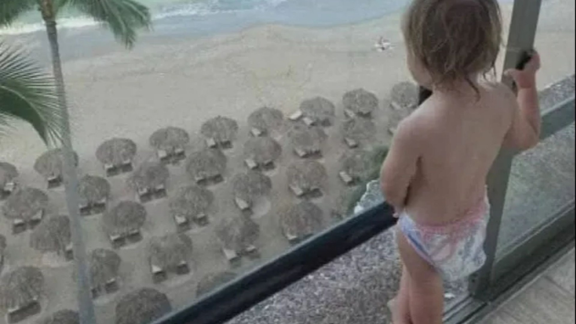 Harrowing last pic of toddler, 2, on hotel balcony shows deadly hidden danger moments before he plunged to his death