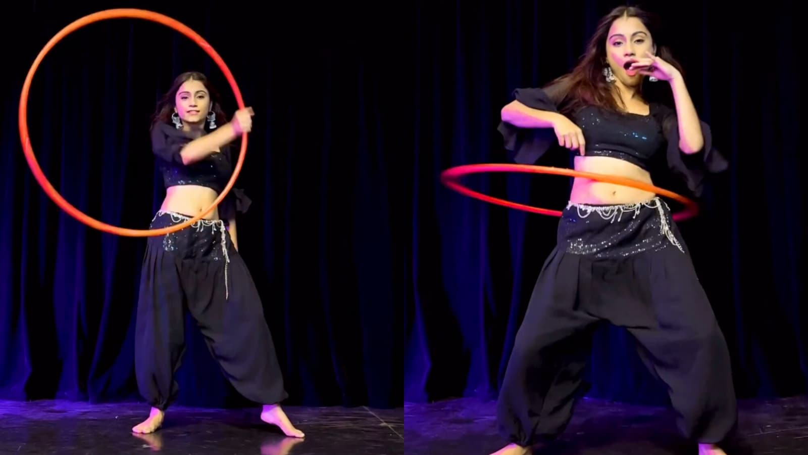 Hoop dancer’s cool moves to Shah Rukh Khan, Kareena Kapoor’s Raat Ka Nasha goes viral