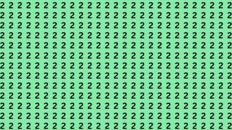 How many of you can find the hidden number 8 in less than 20 seconds?