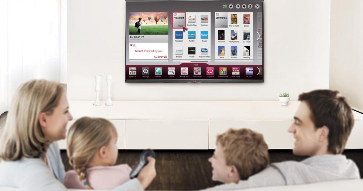 How to download apps on an LG smart TV