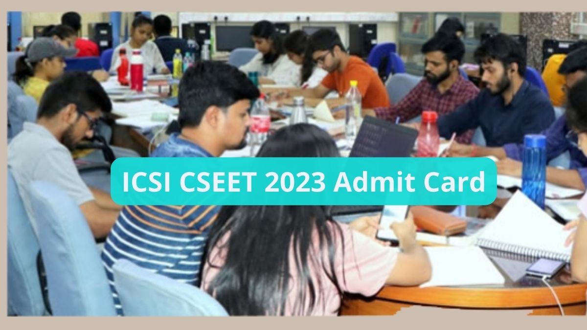 ICSI CSEET 2023 Admit Card for November Session