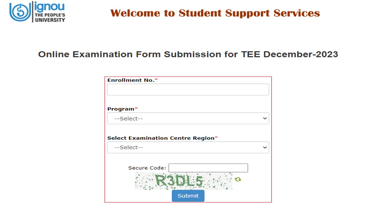 IGNOU December TEE 2023