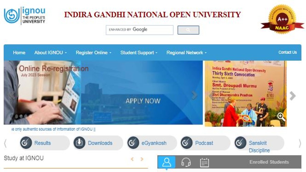 IGNOU July 2023 Registrations