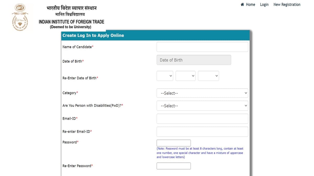 IIFT MBA 2024 Application Form Releases