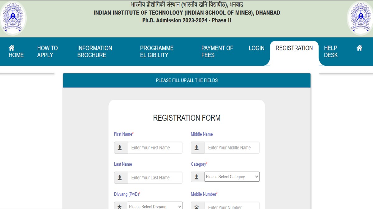 IIT Dhanbad PhD Admissions 2023