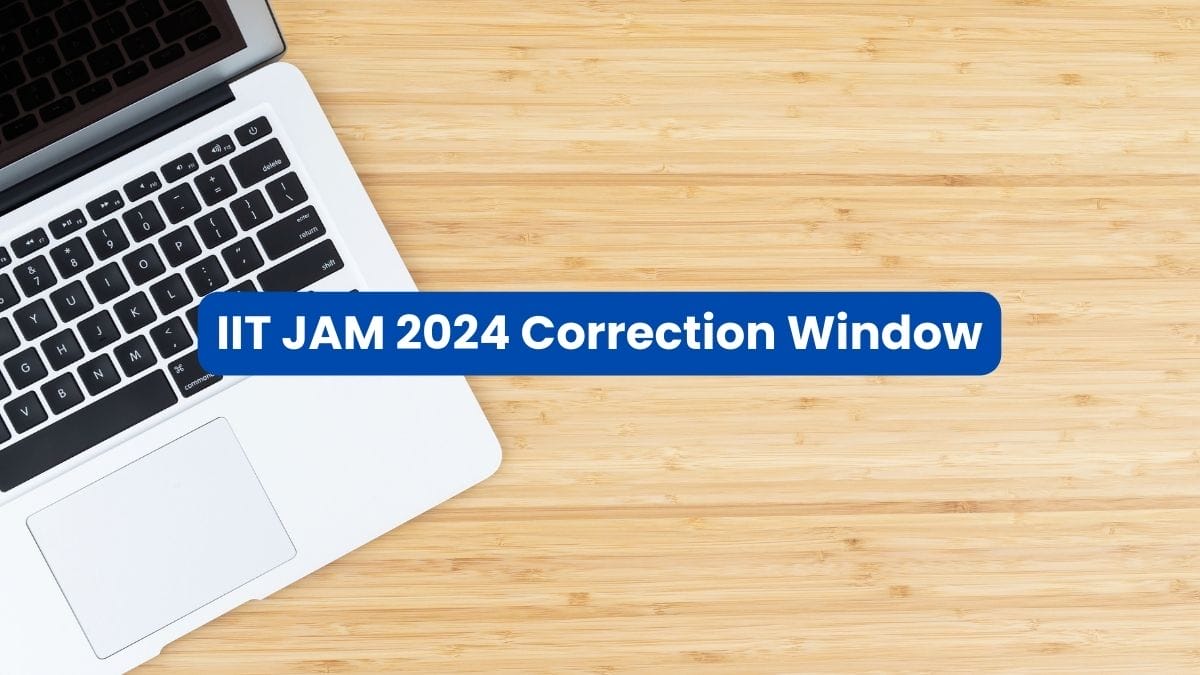 IIT JAM 2024 Correction Window