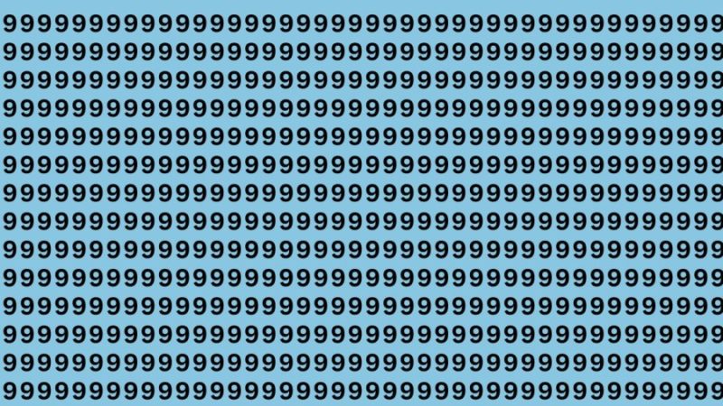 If you have eagle eyes, find 6 among nines within 25 seconds???