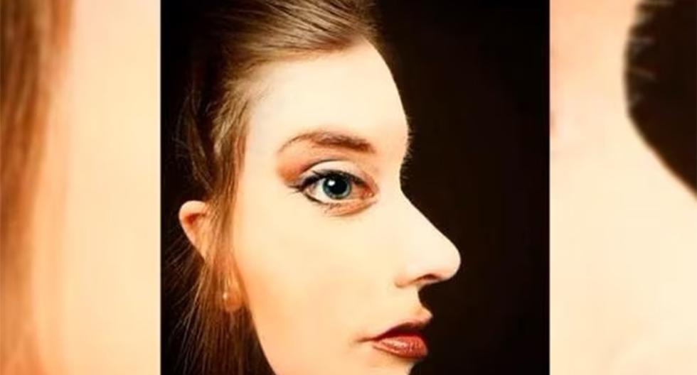 If you indicate whether the woman is in front or in profile, you will know if you have a perverted mind.