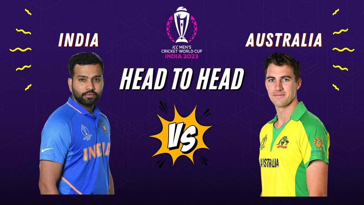 Get here all the details of India vs Australia Head to Head in ODI World Cup Matches