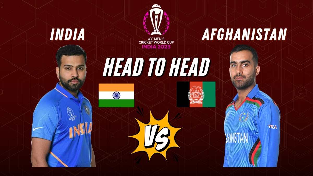 Get here all the details of India vs Afghanistan Head to Head in ODI World Cup Matches