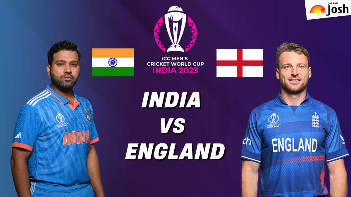 Get here all the details about the ODI World Cup 2023 Match Between India vs England