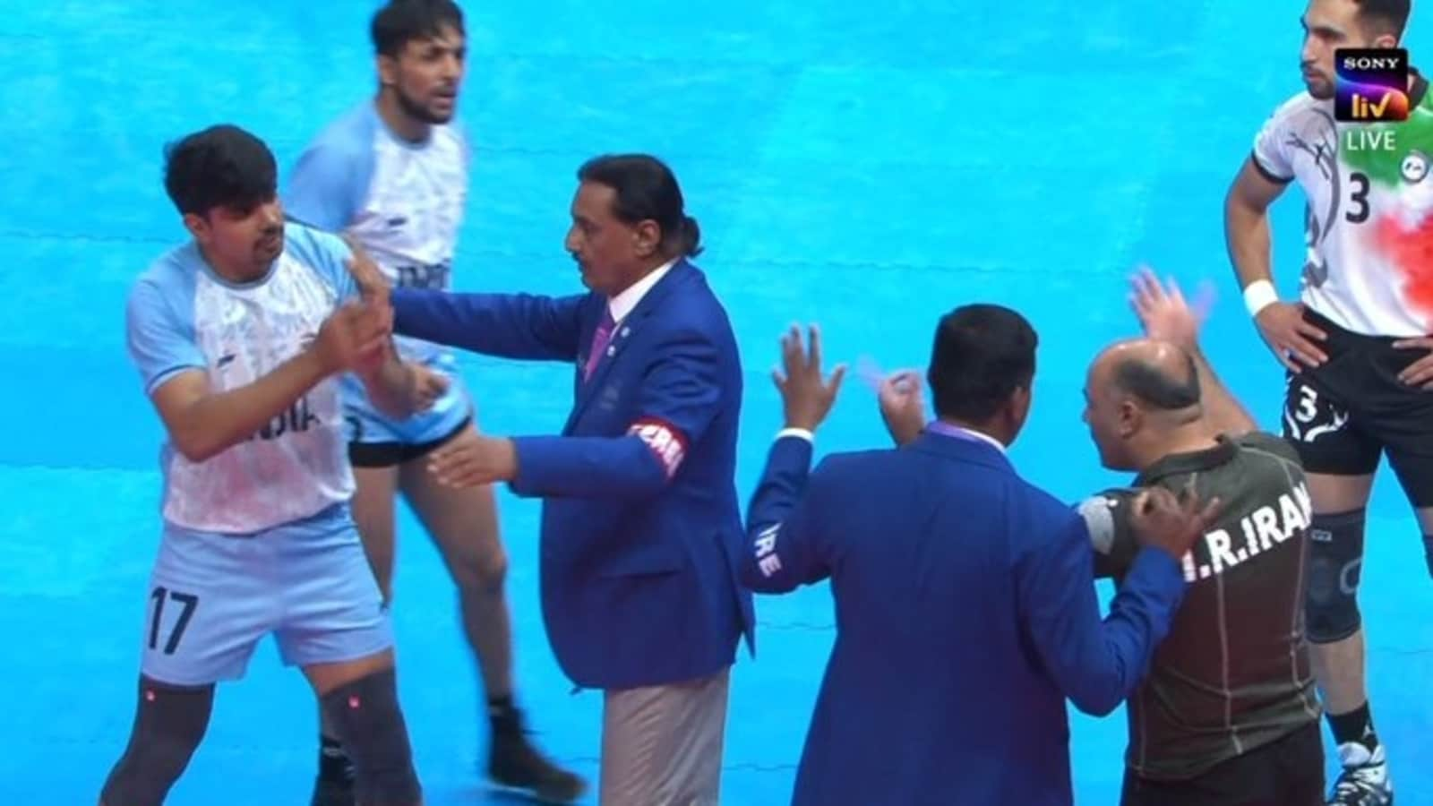 India vs Iran Kabaddi: Controversy breaks out in final match, netizens react