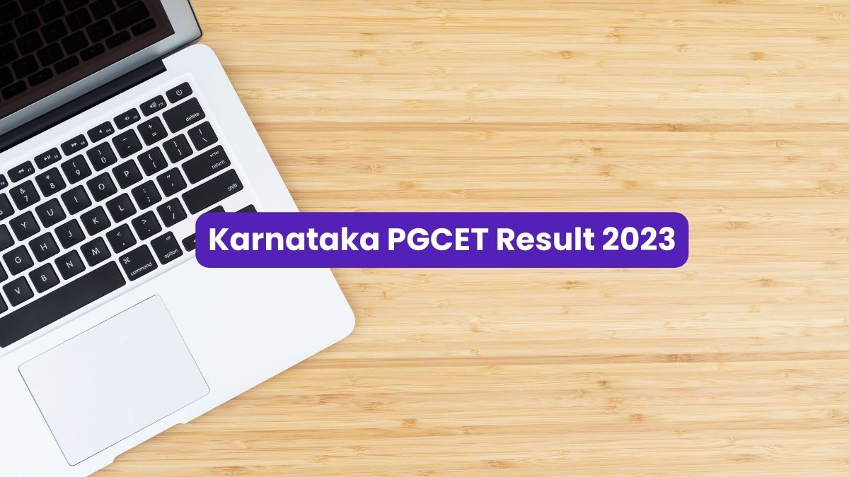 Karnataka PGCET Result 2023