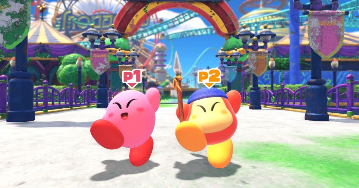 Kirby and the Forgotten Land: How to play co-op