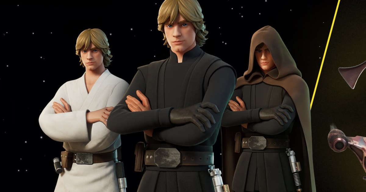 Luke, Leia, and Han Solo join Fortnite’s Star Wars Skywalker Week