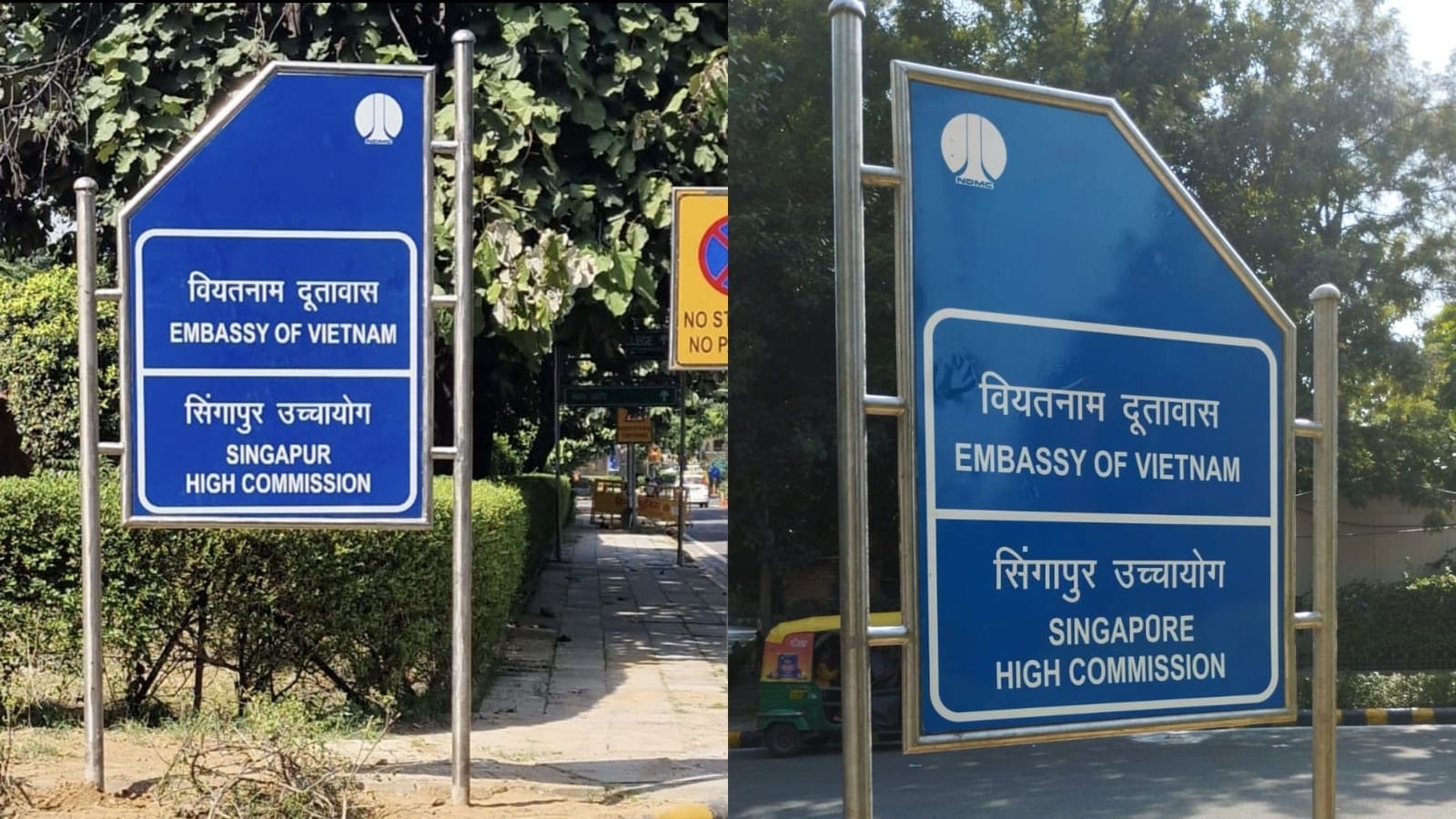 MCD fixes signage after Singapore High Commissioner flags a spelling error