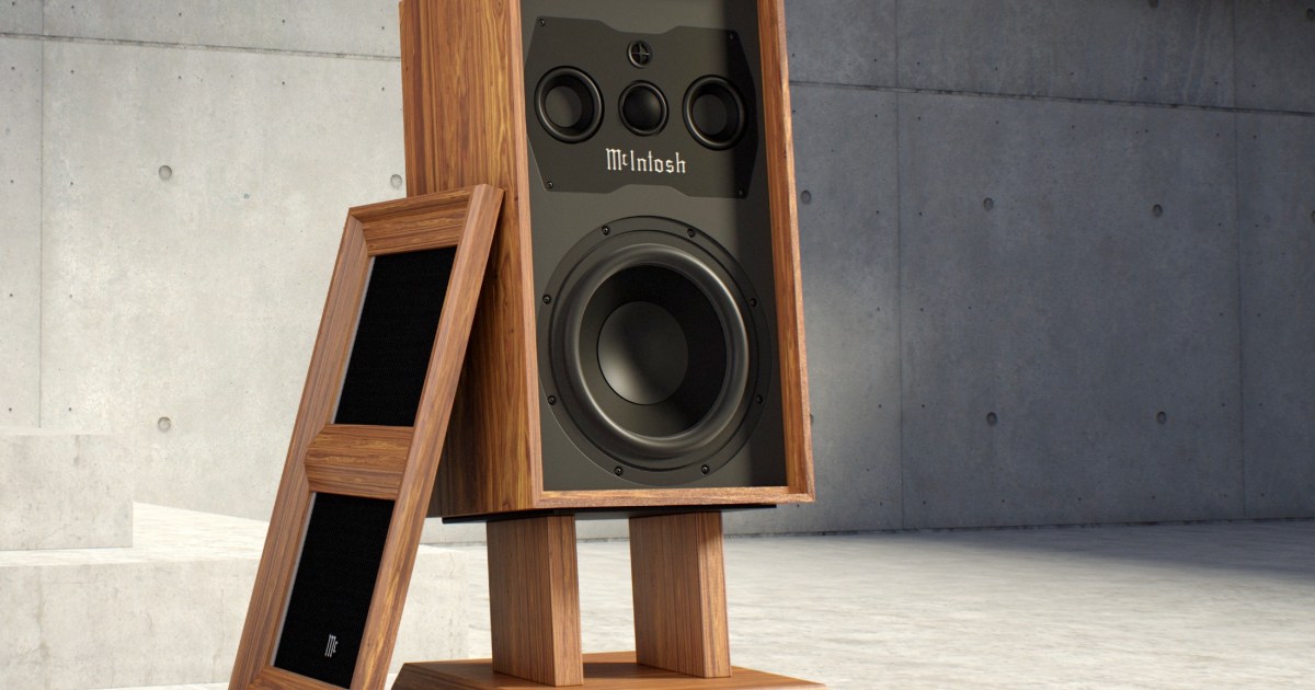 McIntosh’s new $6,000 speaker is a vintage blast from the past