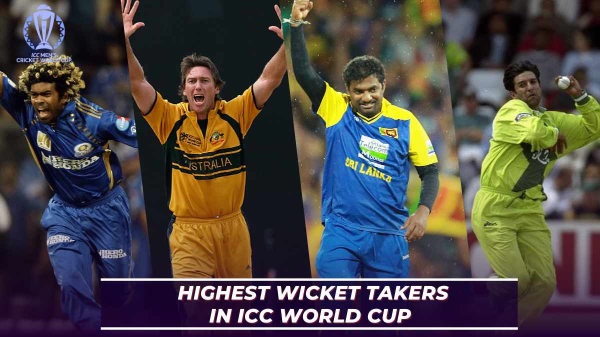 Highest wicket takers in the Cricket World Cup