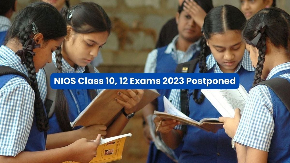 NIOS Class 10, 12 Exams 2023