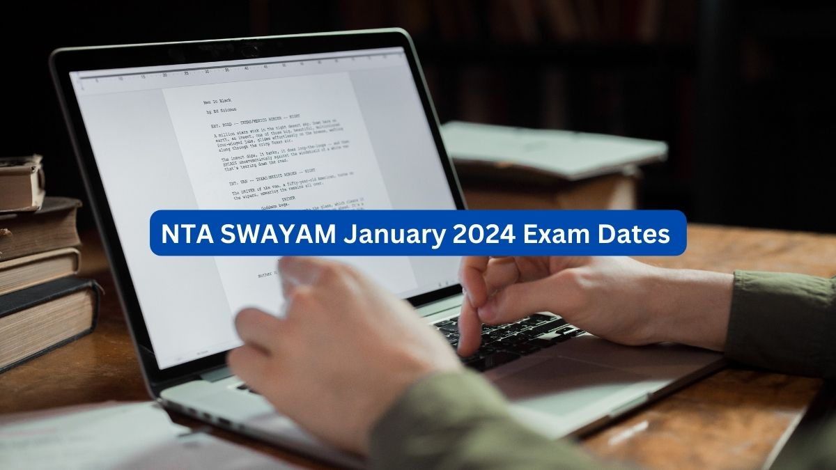 NTA SWAYAM January 2024 Exam Dates