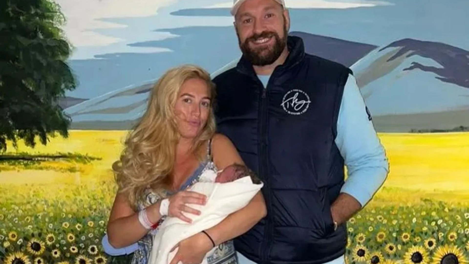 Paris Fury and husband Tyson reveal newborn son’s baby name after welcoming seventh child